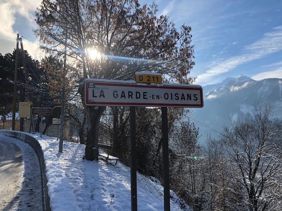 La Garde  Appartement Rez De Jardin Montee De L'Alpe D'Huez מראה חיצוני תמונה